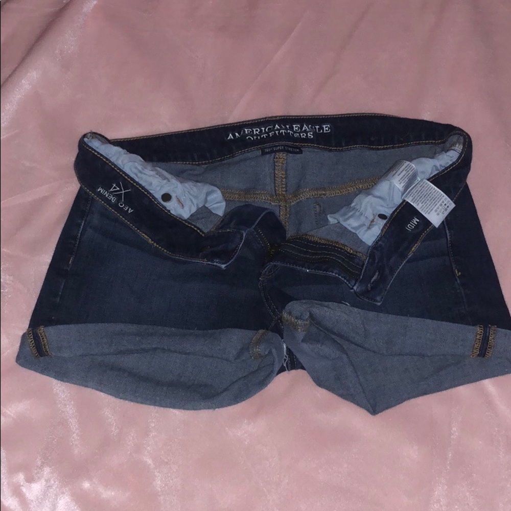 American Eagle midi shorts